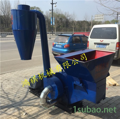 秸秆草料粉碎机家用小型磨粉机自动进料粉碎机图3
