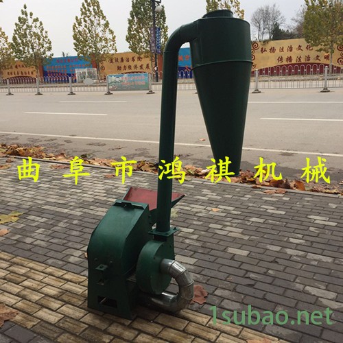 节能环保自动进料粉碎机 豆杆磨粉机锤片粉碎机HQ图4