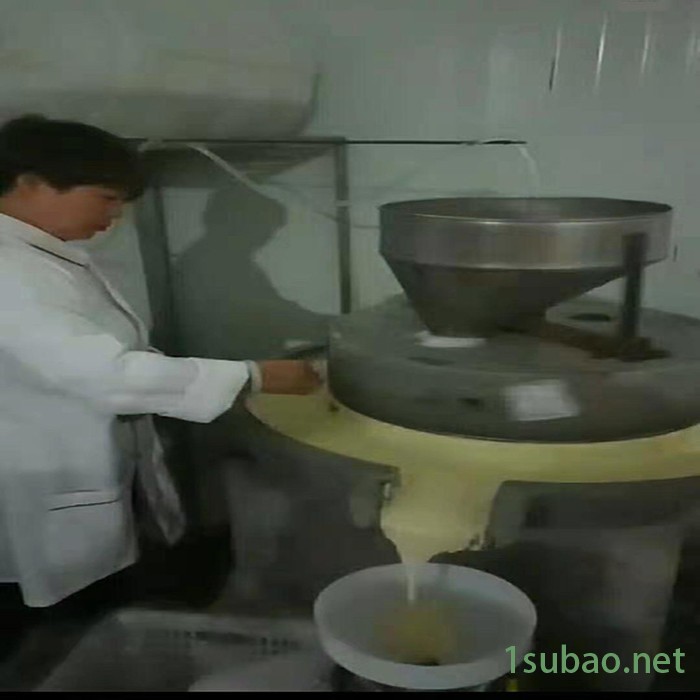 现林石磨 山东石磨豆浆机家用石磨豆浆机电动豆腐机器 米浆石磨机 肠粉 电动石碾 手推石碾 石磨芝麻酱机器 花生酱设备图5