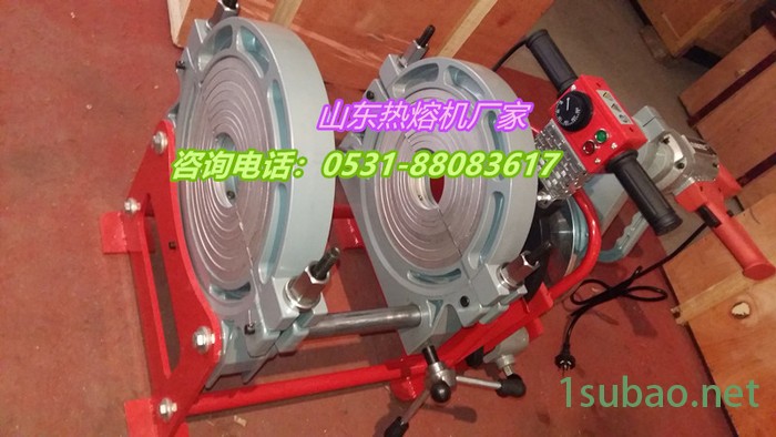 河北/河南pe管热熔对接机 全自动pe热熔焊机 手推手摇式高配热熔机图2