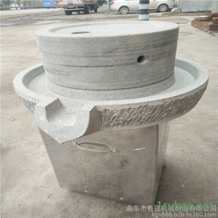鲁强LQSM-30  电动石磨 米浆石磨机价格 小型肠粉石磨豆浆机价格图8