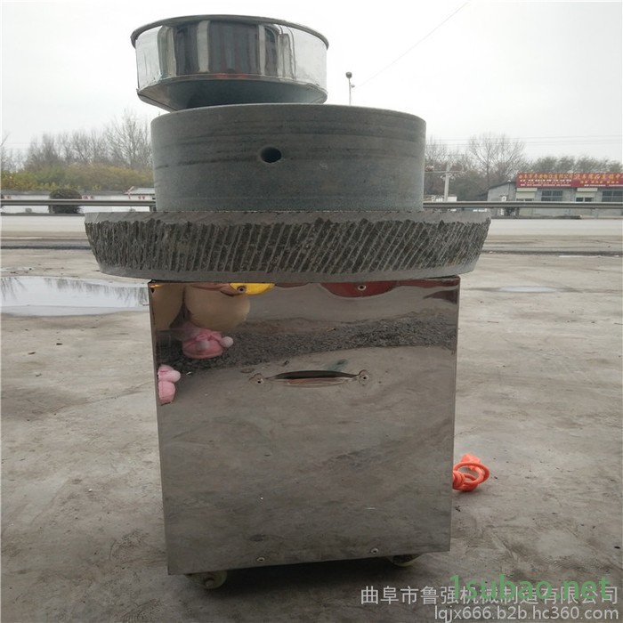 鲁强LQSM-30  电动石磨 米浆石磨机价格 小型肠粉石磨豆浆机价格图4