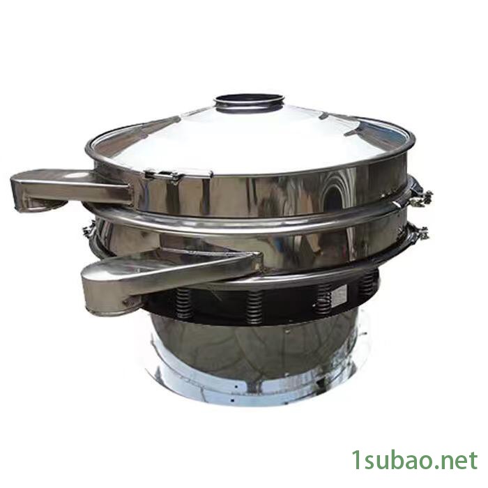 创博机械旋振筛 圆形振动筛 面包粉除杂筛选机 破碎料振动筛分机 PVC塑料颗粒振动筛  圆形振动筛图5