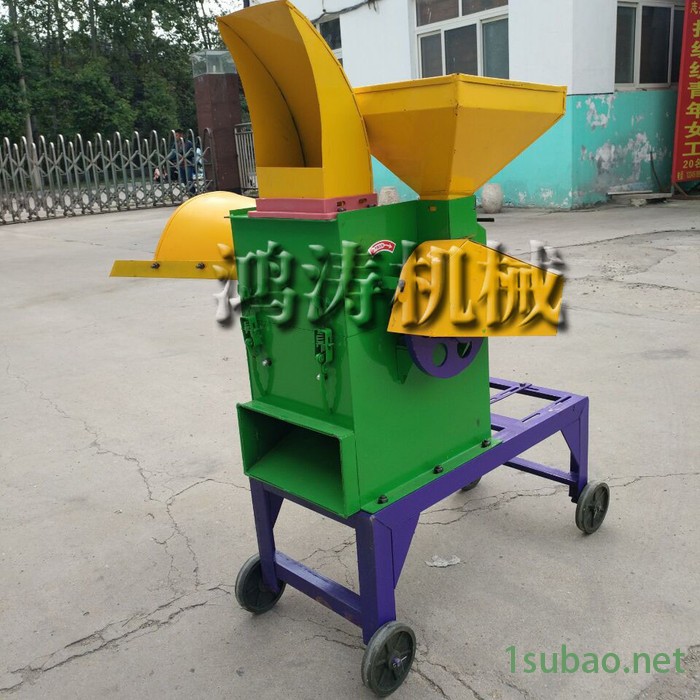 鸿涛HT-F400多功能秸秆粉碎机 多功能饲料粉碎机干湿两用图5