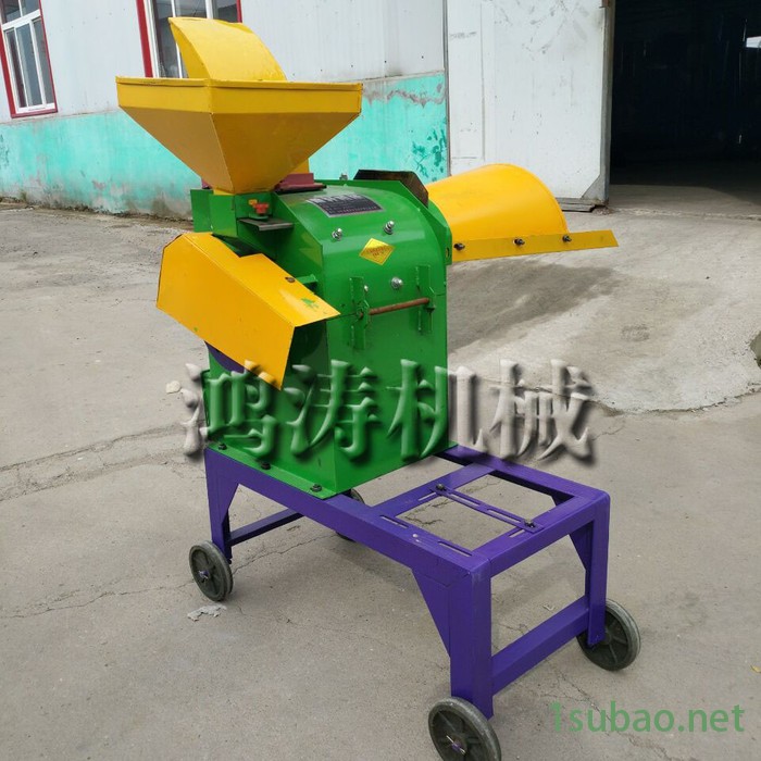 鸿涛HT-F400多功能秸秆粉碎机 多功能饲料粉碎机干湿两用图3