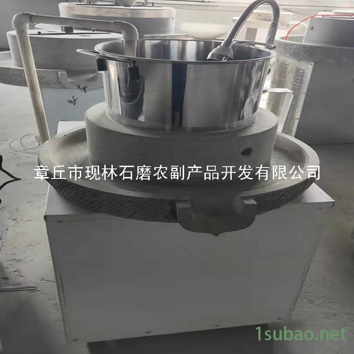 电动豆浆石磨机渣浆分离机一机四磨机组石磨豆腐豆花米浆米糊芝麻糊调料加工电动肠粉加工图6