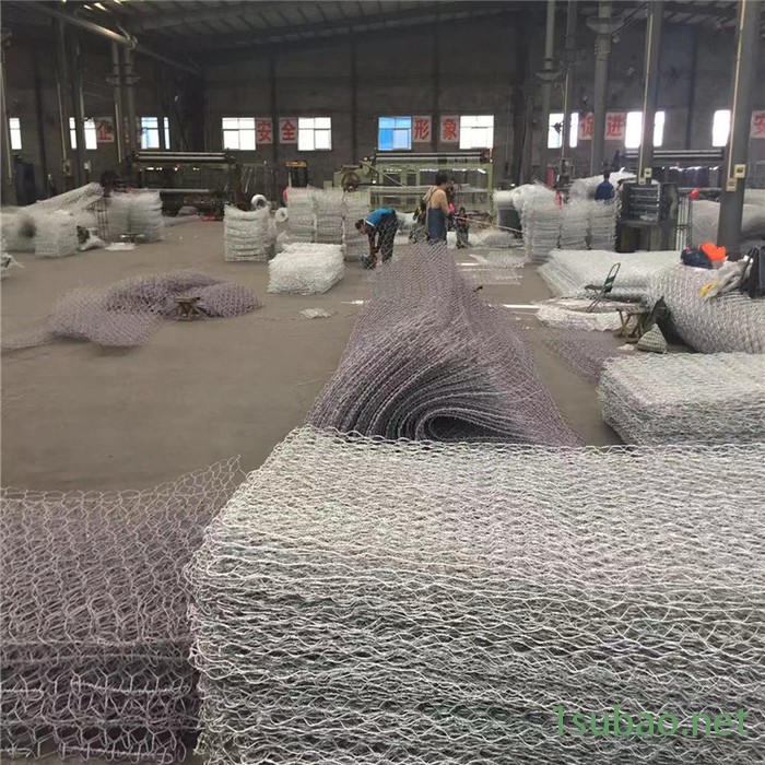 厂家 PVC石笼网 加胶工程塑粉 固滨笼 澜润宽甸满族自治 山体护坡石笼网箱图2