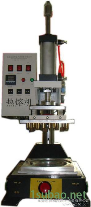 供应东莞**协和XH-1000单头立柱热熔机图2