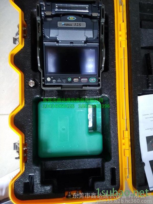 供应藤仓FSM-12S微型抢修熔接机/手持便携式热熔机/单芯皮线两用图3