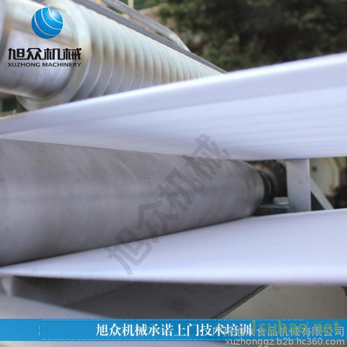 供应旭众SZ-HF-80高效河粉机，河粉的制作工艺，小型全自动河粉机，多功能河粉机，带切粉收粉功能图7