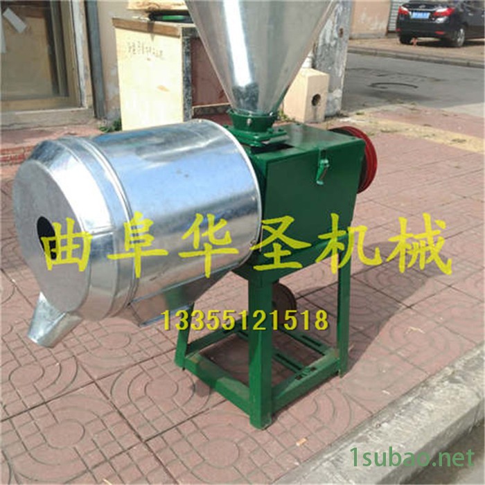 家用小钢磨打粉机 全新粗粮磨粉机 高效率磨面机面粉机图5