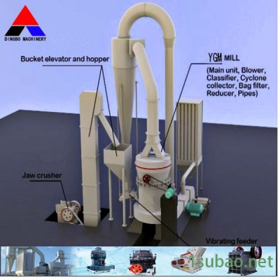 供应丁博重工HGM三环微粉磨机