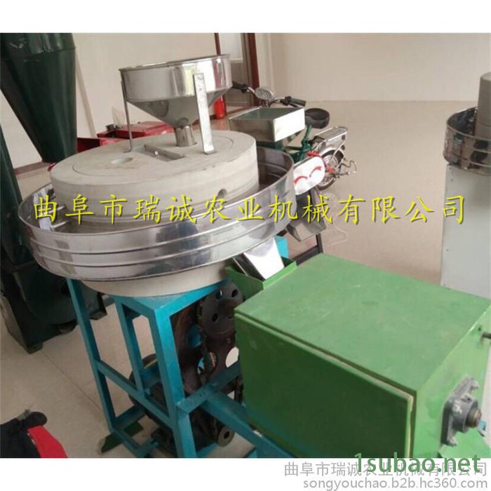 商用面粉电动石磨机 瑞诚专业生产石磨面粉机 多功能电动石磨机图7