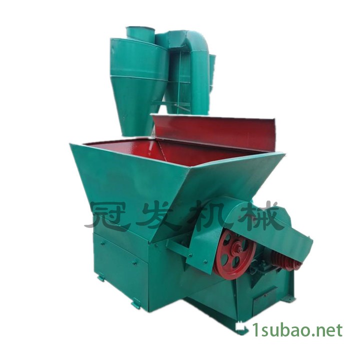 冠发 自动拌料秸秆磨粉机 花生秧粉碎机 加厚型粉碎机图2