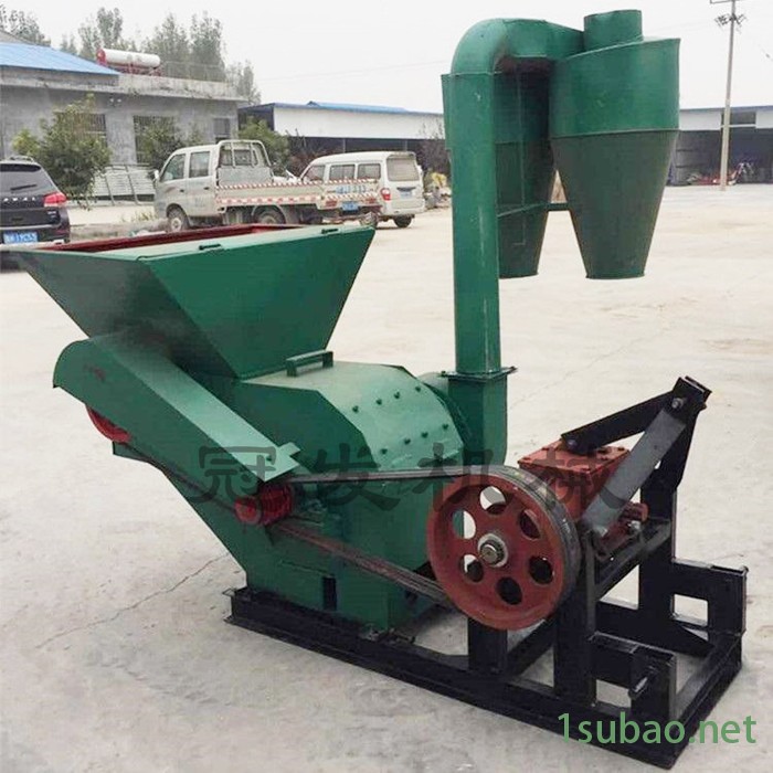 冠发 自动拌料秸秆磨粉机 花生秧粉碎机 加厚型粉碎机图3