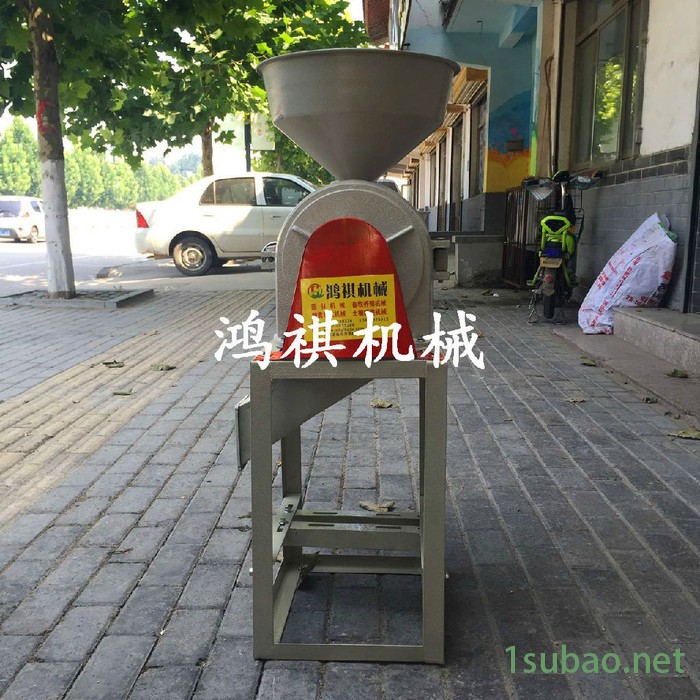 鸿祺 大型玉米破碎磨面机  齿爪式粉碎机 多功能磨面机图4
