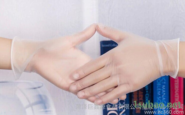 玉手-9寸无粉手套-净化PVC手套-洁净室手套-无尘手套-山东PVC生产厂家图3