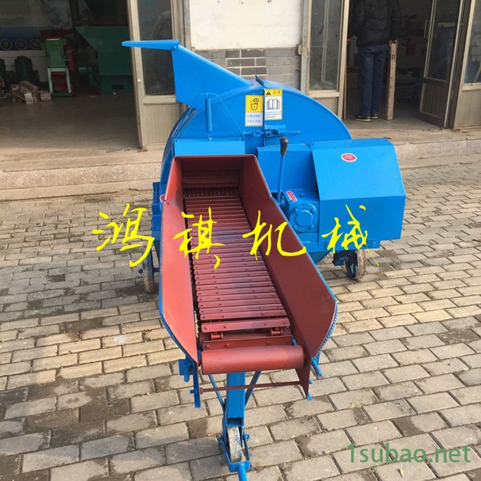 自动输送铡草机 高效节能的揉搓机 多功能铡草粉碎机 多功能铡草机报价图2