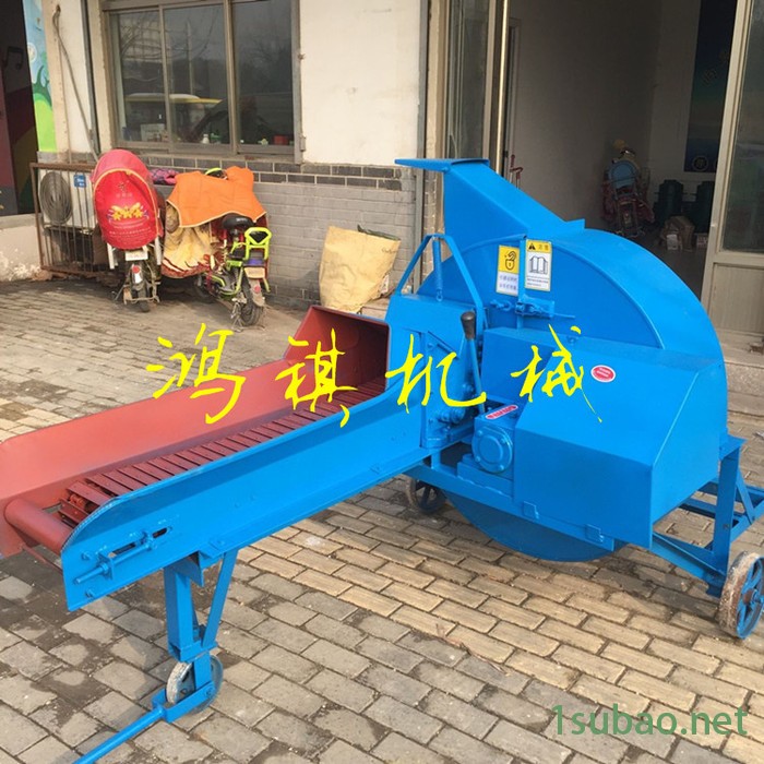 自动输送铡草机 高效节能的揉搓机 多功能铡草粉碎机 多功能铡草机报价图4