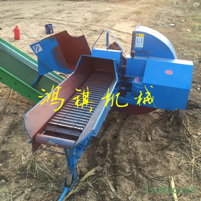 自动输送铡草机 高效节能的揉搓机 多功能铡草粉碎机 多功能铡草机报价图5