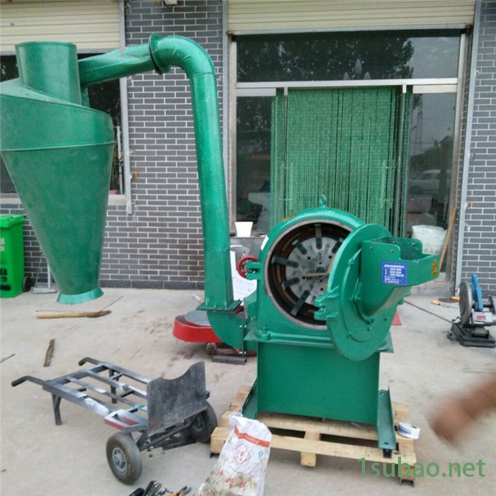 新款360型全自动齿爪式饲料粉碎机 自吸大米面粉磨粉机图4