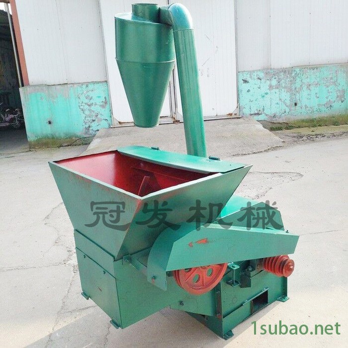 冠发 打糠机 多功能秸秆粉碎机 小型麦草粉碎机图4