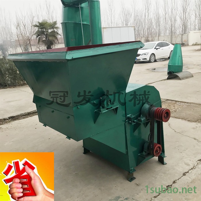 冠发 打糠机 多功能秸秆粉碎机 小型麦草粉碎机图2