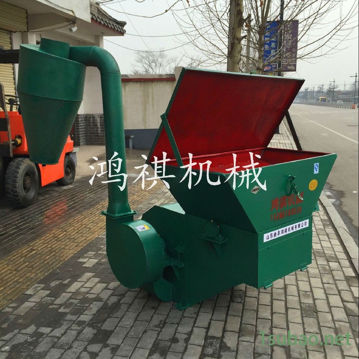 秸秆饲料粉碎机 养殖设备铡草粉碎机 自吸式中药粉碎磨粉机图8