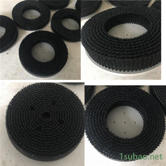 供应电机研磨去毛刺工具刷 进口磨料丝PVC圆盘毛刷 定制角磨机圆盘刷图6