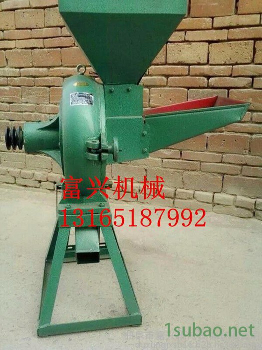 小型家用多功能去皮磨面机 富兴高效率磨面机 多功能石磨面粉机厂家图8