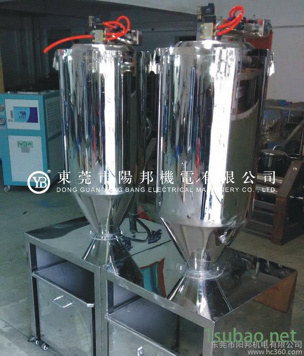 供应全不锈钢旋风集尘器 中央供料系统除粉机 加装脚轮方便移动 加送料斗车图3