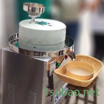 新品sd16-50杂粮石磨磨粉机天然青石磨盘电动石磨面粉研磨机 石磨面粉机械图3