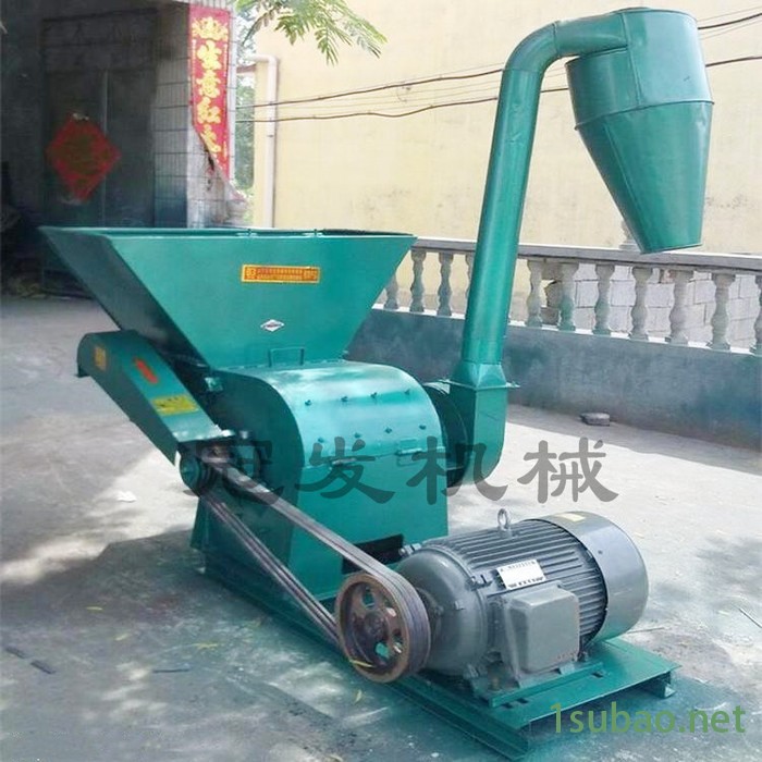 冠发 泡沫粉碎机视频 麦草豆杆多功能粉碎机 高效率养殖粉碎机图8