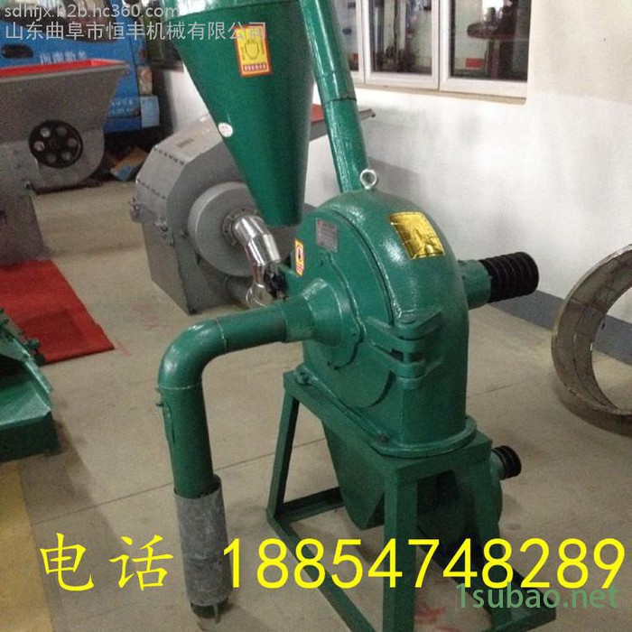 芜湖豆粕大米齿盘粉碎机 恒丰600大产量磨粉机 自吸酒糟粉碎机图5
