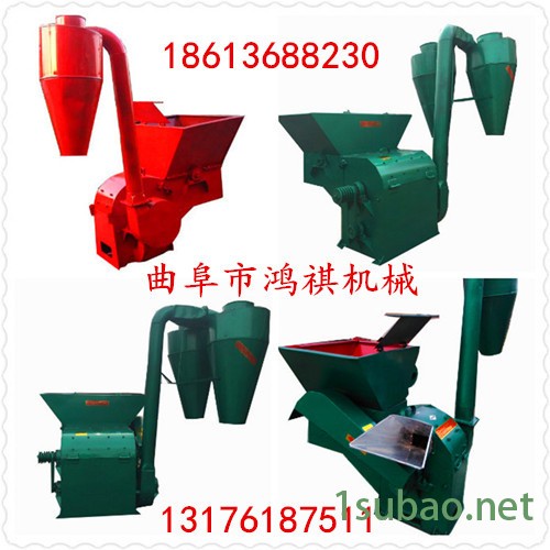 秸秆牧草粉碎机多功能粉碎机锤片式大产量粉碎机 HQ图2