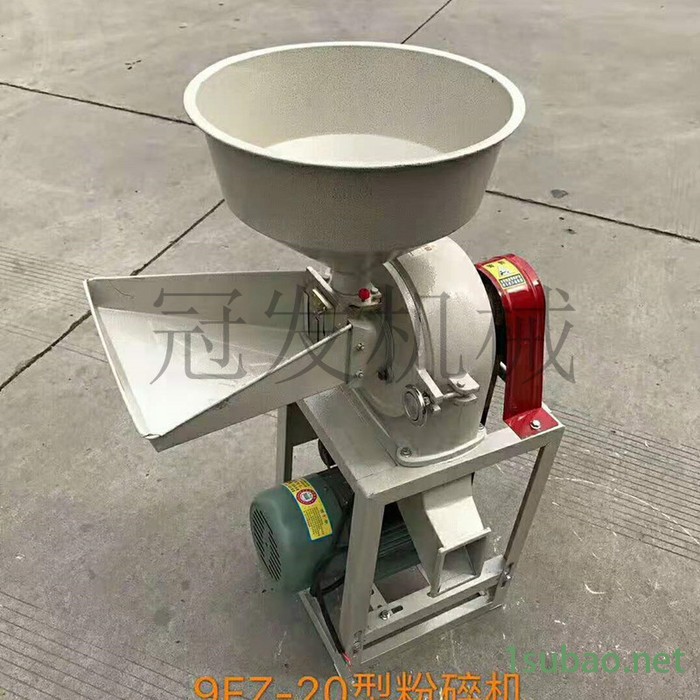 冠发家用小型面粉机 五谷杂粮面粉机 粮食磨粉机图2
