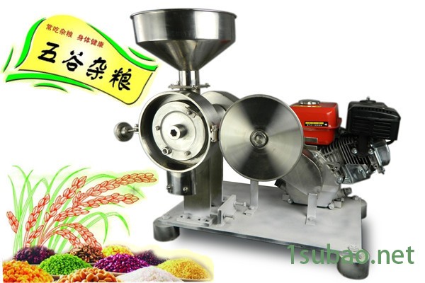 供应旭朗五谷杂粮磨粉机**不锈钢磨粉机年底大促销研磨机图3