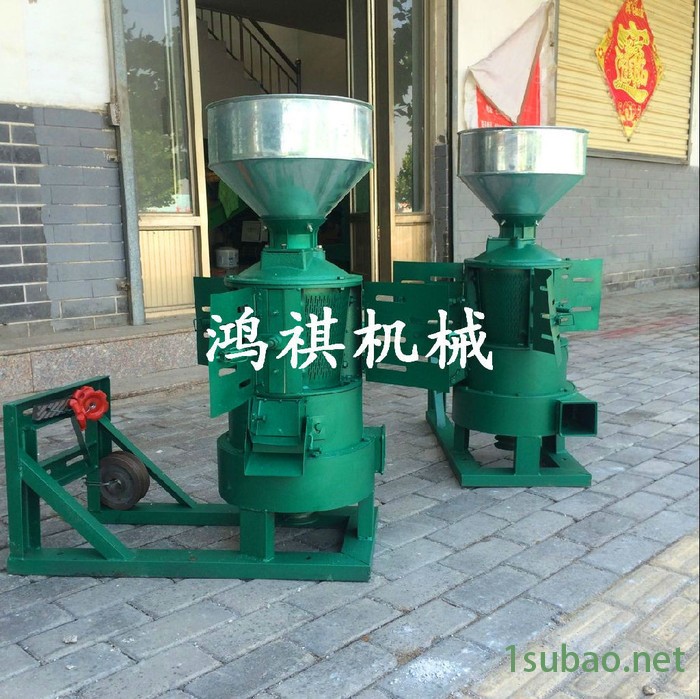 大型碴子机 筛糠出米磨粉机 碾米机有视频图5
