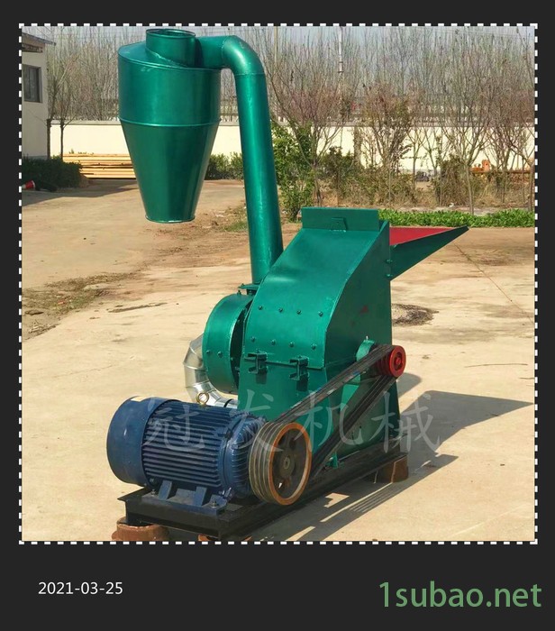 云南德宏 新自动进料粉碎机 多功能饲料粉碎铡草机 大型秸秆粉碎机价格图6