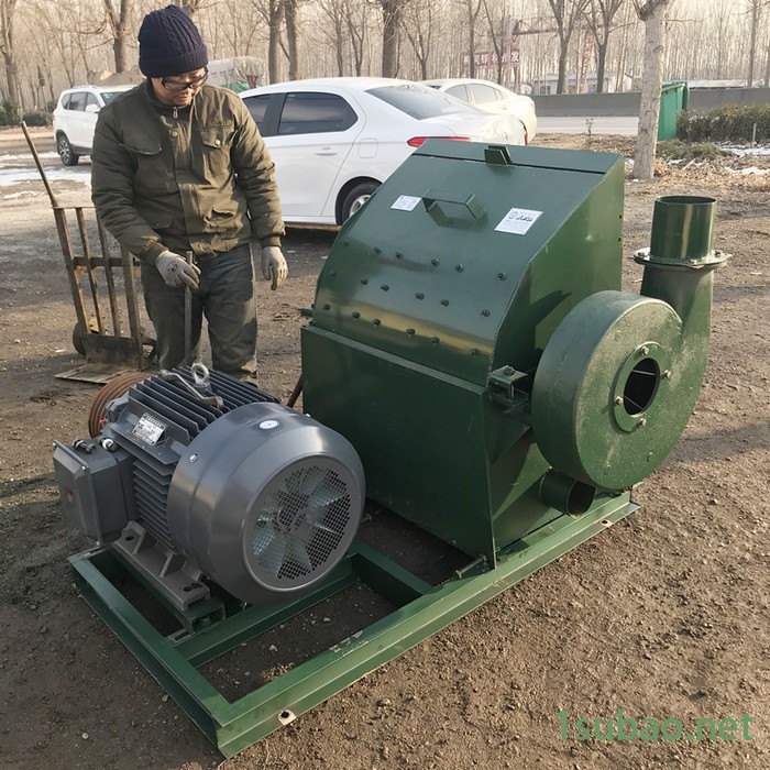 云南德宏 新自动进料粉碎机 多功能饲料粉碎铡草机 大型秸秆粉碎机价格图5