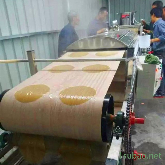 凯迪多功能圆形粉皮机 吉林红薯粉皮加工机器 粉皮机自动生产视频图3