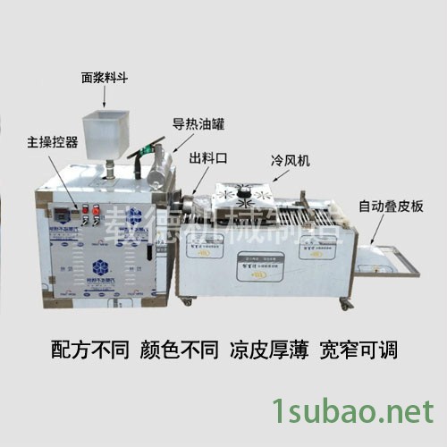 载德ZD-1型号齐全凉皮机 多功能蒸汽凉皮机 米粉机多功能凉皮机图3