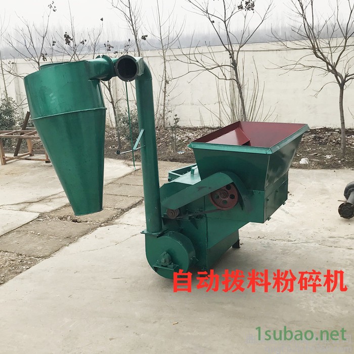 冠发 泡沫粉碎机图片 多功能沙克龙除尘粉碎机 稻草麦杆铡草粉碎机图3
