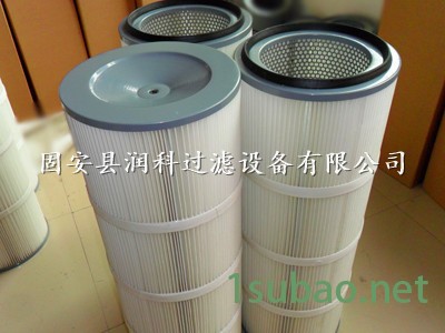 钻机集尘器除尘滤芯高精度滤筒 润科环保现货供应 ** 规格齐全 可按需定制  **产品 价格优惠 详情可电话咨询图2