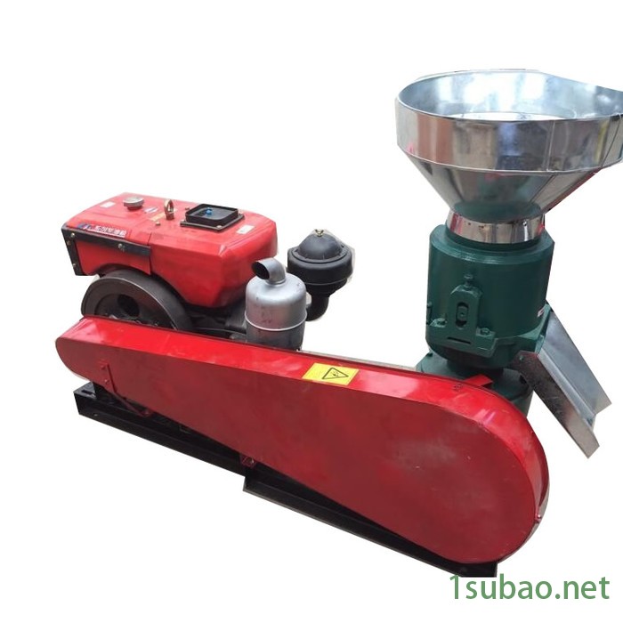 鸡饲料粉碎搅拌颗粒机 多功能 混合饲料机 秸秆粉碎制粒机 饲料机图5