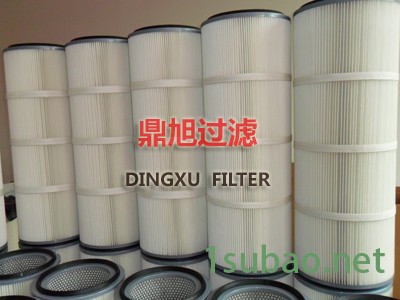 集尘器超高效防爆粉尘滤筒 外进内出除尘滤筒鼎旭现货图7