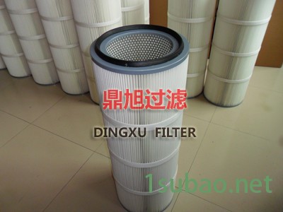 集尘器超高效防爆粉尘滤筒 外进内出除尘滤筒鼎旭现货图4