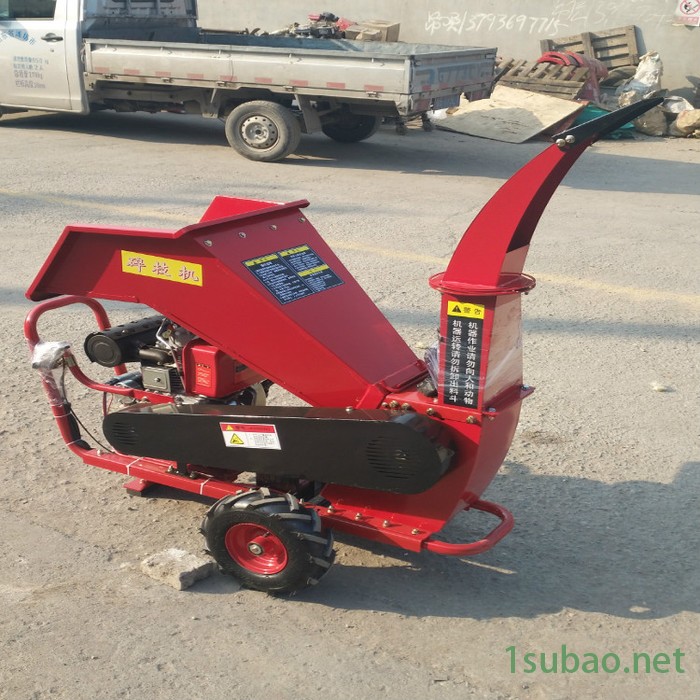 优民 多功能木材粉碎机 园林树枝木屑粉碎机 大进料口粉碎机图5