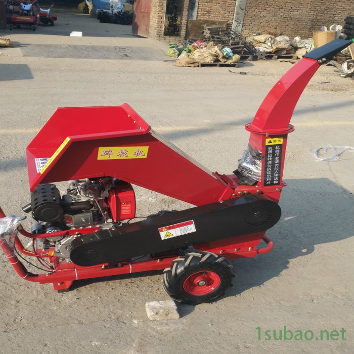 优民 多功能木材粉碎机 园林树枝木屑粉碎机 大进料口粉碎机图3