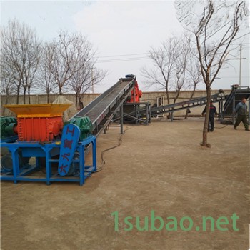 生活垃圾多功能强力双轴撕碎机生活垃圾双轴粉碎机 多功能图2